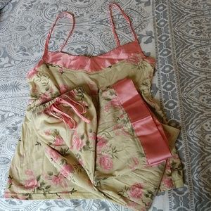 Asian Print Pajama Set